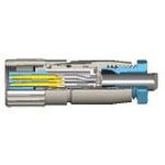 5 Pos Circular Connector, Male, Crimp, 1A, 60V, Shielded