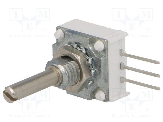 VISHAY SPECTROL 14910A0BHSX10252KA Rotary Potentiometer, Cermet, 149 Series, 2.5 kohm, Linear, 1, 1 W