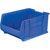 Storage Bin;  Polypropylene;  Blue;  23-7/8 in. L X 18-1/4 in. W X 12 in. H