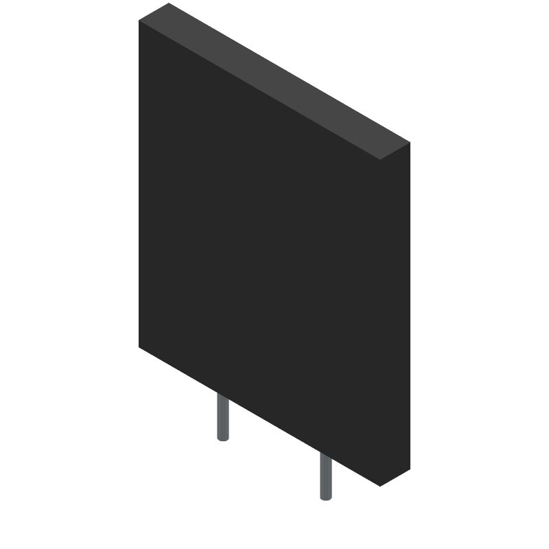 PTC Resettable Fuse, Through Hole Mount, RADIAL LEADED