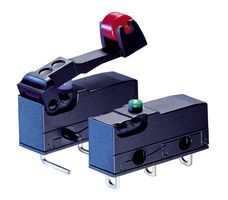 SPDT Snap Action Switch, 100mA, 250VAC, Polybutylene Actuator, Solder Term