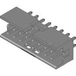 Conn Shrouded Header (4 Sides) HDR 16 POS 2mm Solder ST Top Entry Thru-Hole Tube