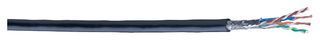 BELDEN   74003PU   Shielded Networking Cable, Cat5e, 4 Pair, 26 AWG, 1000 ft, 304.8 m