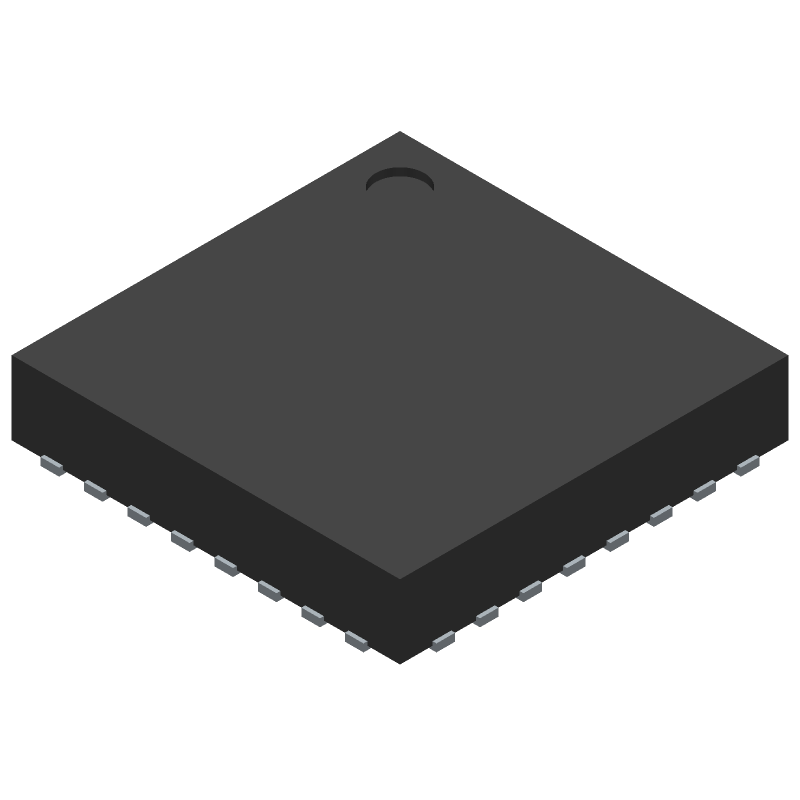 7GHz Integer-N Synthesizer IC, 32-Pin SMT, Industrial