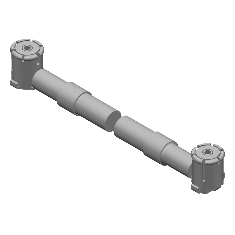 Coaxial Cable Assembly 0.2m 30AWG 6GHz 50R F-F Gold