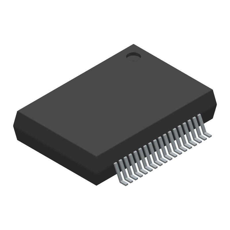 Half Bridge Based Peripheral Driver, 4.4A, PDSO36, GREEN, PLASTIC, SOP-36