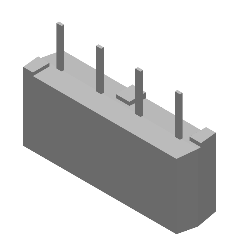 5V DC Reed Relay, SPST, 24VDC, Ruthenium, Through Hole