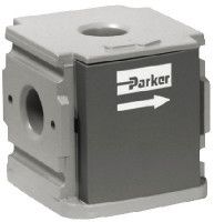 Parker 4 stations G 1/4 Manifold Base, Aluminium 1/4 in G