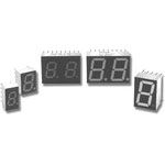 Red 7.62mm 1-Digit Numeric LED Display, DIP, 30mA