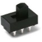 DPDT Slide Switch, 6A 250VAC, Thru-Hole PC Pins