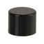 CAP PUSHBUTTON ROUND BLACK