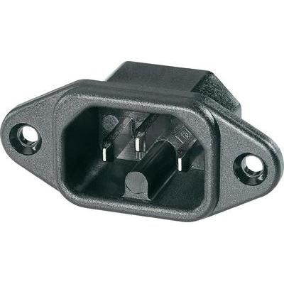 Hot wire connector C16 Plug, vertical mount Total number of pins: 3 10 A Black K & B 42R024211 1 pc(s)