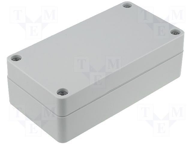 BOX ABS GRAY 6.3L X 3.54W