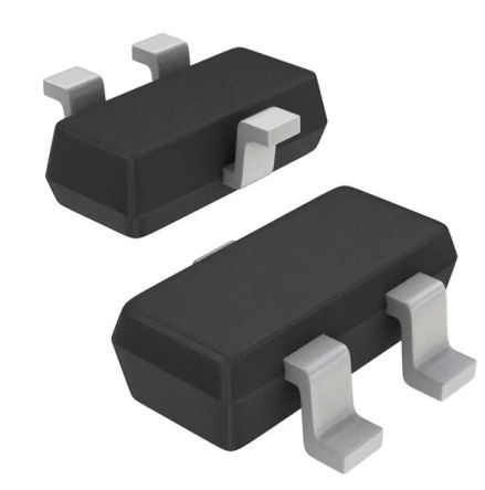 Hall Effect Sensor 25mA Unipolar 3.3V/5V/9V/12V/15V/18V/24V Automotive 3-Pin SOT-23 T/R
