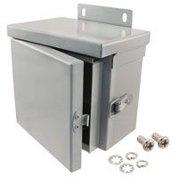 BOX STEEL GRAY 6L X 4W