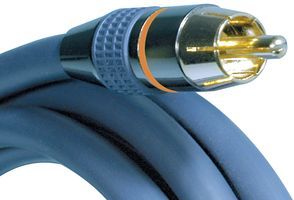 RCA AUDIO/VIDEO CABLE, 9FT, BLUE - More Details