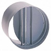 Back draught shutter 100mm