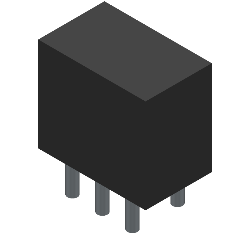 DPDT Slide Switch, 0.5A 125VDC, Solder, Through Hole