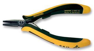 Bernstein ESD 130 mm Steel Flat Nose Pliers
