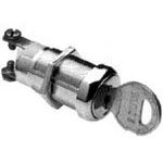 Keylock Switch SPST 15A 115VAC 24VDC 90° Panel Mount