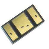 RF Amplifier, 0.5-18GHz, 12dB Gain, 3.5dB NF, GAAS, SMT