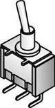 Toggle Switches DPDT ON-(ON) Right Angle