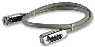 CABLE, IEEE488, 2M; Connector Type A:IEEE 488 (GPIB); Connector Type B:IEEE 488 (GPIB); Cable Length - Imperial:6.5ft; Cable Length - Metric:2m; Jacket Colour:Grey; Product Range:-; SVHC:No SVHC (17-Dec-2015); Cable Assembly Type:Computer; Cable Length:2m; Computer Connector A:IEEE 488 (GPIB); Computer Connector B:IEEE 488 (GPIB); External Length / Height:20m; Lead Length:2m