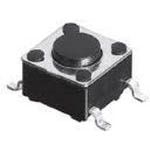 SPST Momentary Keypad Switch, 12VDC, 50mA, SMT, 1.57N