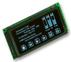 NORITAKE ITRON         GU256X128D-3900             VFD MODULE, 256X128, GRAPHIC