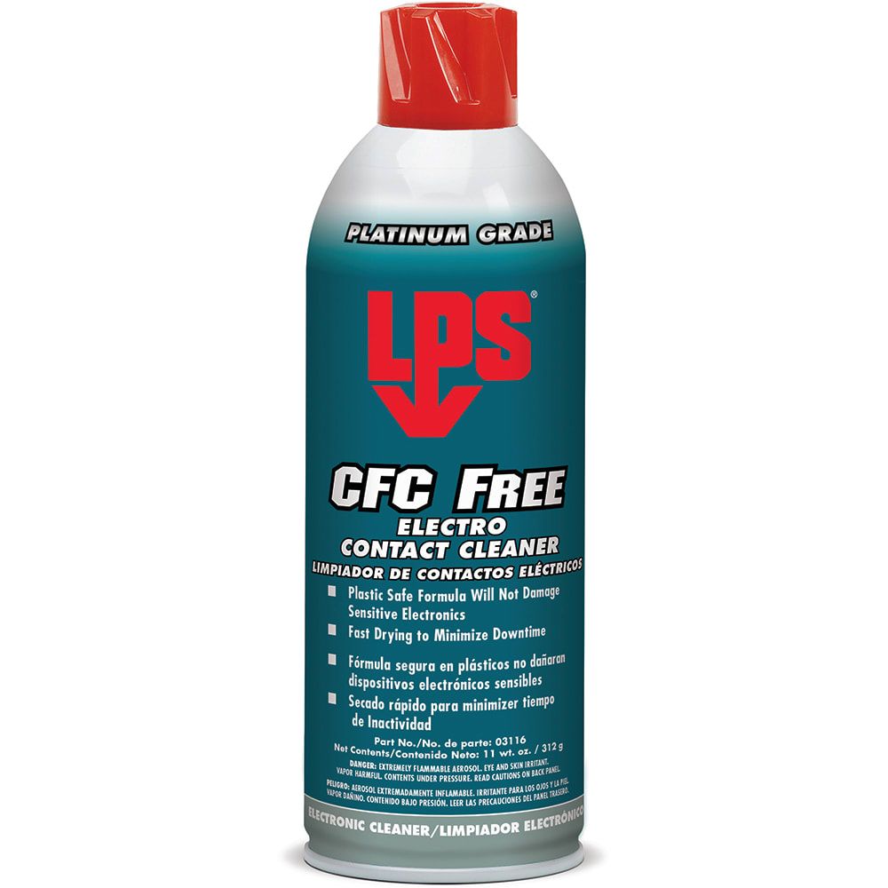 LPS 16 oz. Aerosol Can, Contact Cleaner, Standards: NSF K2
