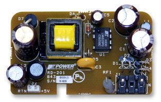 POWER INTEGRATIONS         RDK-201             LNK626PG Constant Voltage Adapter Reference Design Kit with Over Temperature Protection