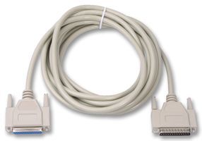 VIDEK         1127             Computer Cable, RS232, D Sub Mini Plug, D Sub Mini Socket, 32.81ft, 10m, Ivory