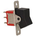 Switch Rocker ON None ON SPDT Wire Lug Small Rocker 5A 250VAC 30VDC