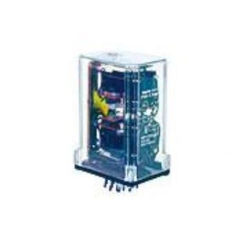 4PDT Latching Relay, 10A, 120VAC Coil, Socket Mount