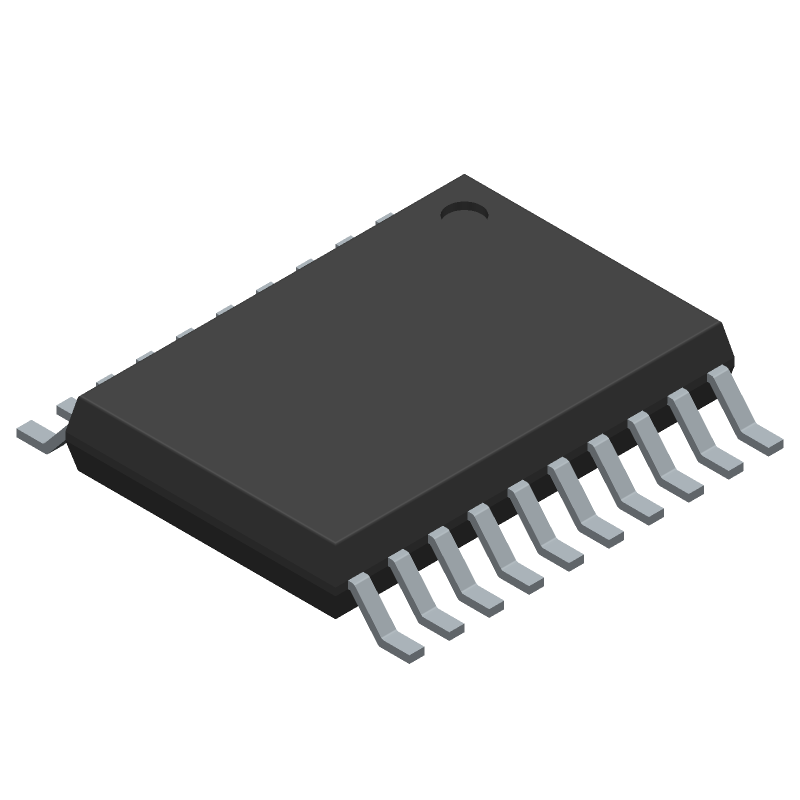 Octal Buffer/Line Driver, 8-Bit, 3-STATE, CMOS, TSSOP