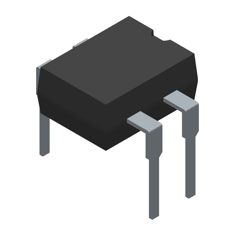 Transistor Output SSR, 1-Channel, 5000V Isolation, SOP-4