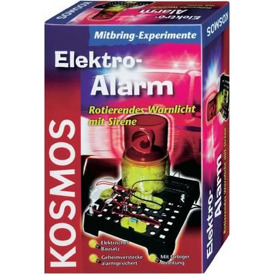 Science kit Kosmos Mitbring-Experimente Elektro-Alarmanlage 659172 8 years and over