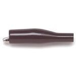 Alligator Clip/Tip Jack, 5A, 45V, Steel, Insulated