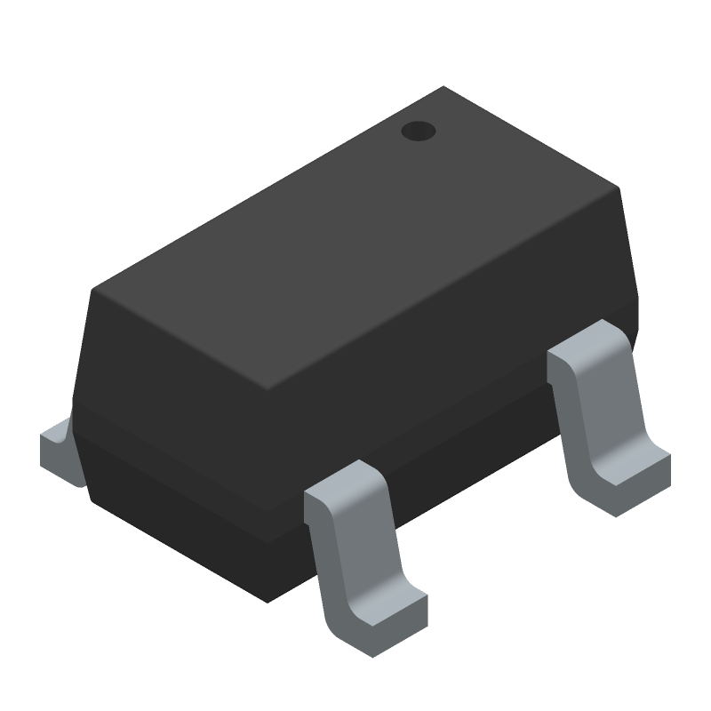 1-Bit 15dB 2GHz GAAS Attenuator, 50R, SOT-5