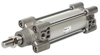 SMC Double Action Pneumatic Roundline Cylinder, C96SDB63-400