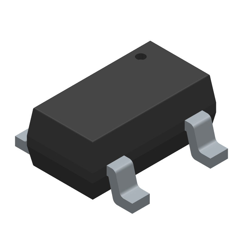 LED Driver, 8-Segment, PDSO5, ROHS COMPLIANT, SOT-25, 5 PIN