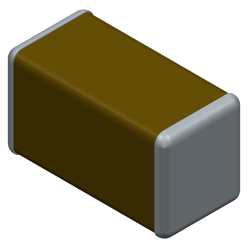 MLCC Ceramic Capacitor 0.1uF 100V C0G 5% 1206 SMD