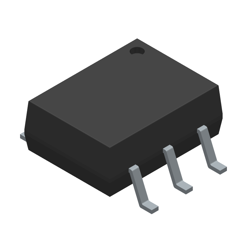Optical SSR, 1-Ch, 4000V Iso, DIP-6, -40 to 85°C