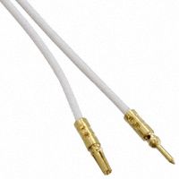 Cable Assembly Pre-Wired Pigtail 0.3m 28AWG Contact to Contact 1 to 1 POS M-F Crimp-Crimp Bulk/Loose