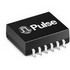 Pulse Transformer, 1:1, 10/100 BASE-TX, SM