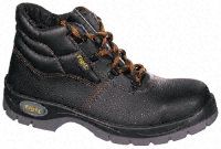 Delta Plus Classic Industry Safety Boots - Stainless Steel Toe Cap, Black