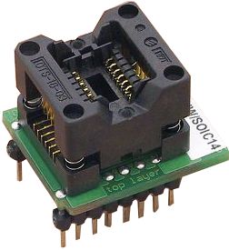 Adapter DIL14W/SOIC14 ZIF 150mil, 70-0902, Elnec