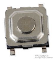 Switch Tactile N.O. SPST Round Button Gull Wing 1.57N SMD T/R