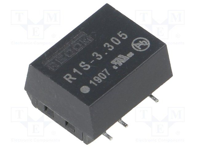 DC/DC Converter 1W 5V Out 200mA 3.3V In Isolated SMD