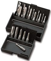 TAP/DRILL SET, HEXAGON DRIVE, 1/4; Kit Contents:Hex Bit Tap Set & Drill Set